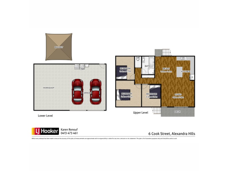 6 Cook Street, Alexandra Hills QLD 4161 Floorplan
