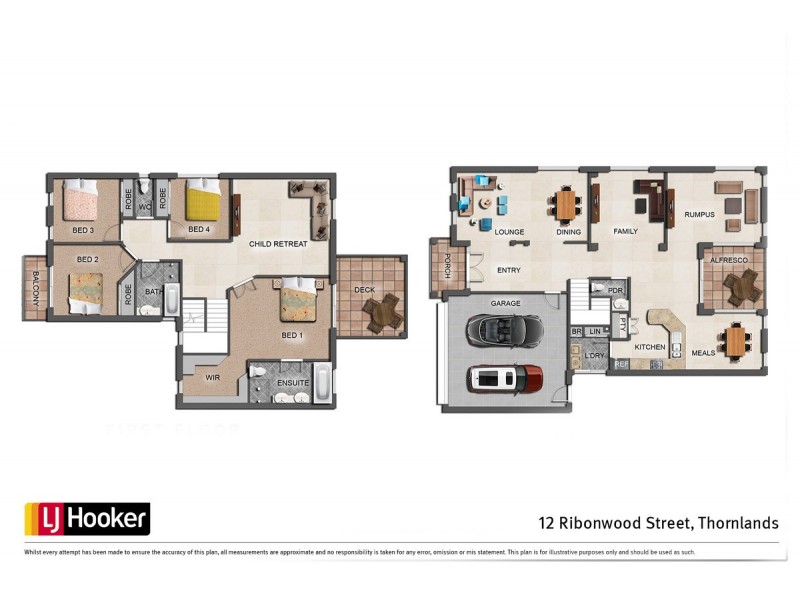 12 Ribonwood Street, Thornlands QLD 4164 Floorplan