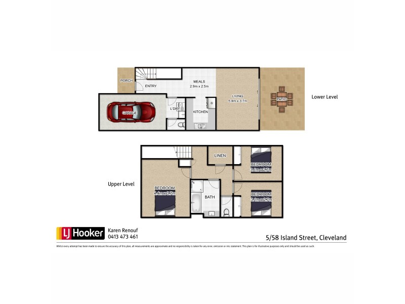 5/58 Island Street, Cleveland QLD 4163 Floorplan