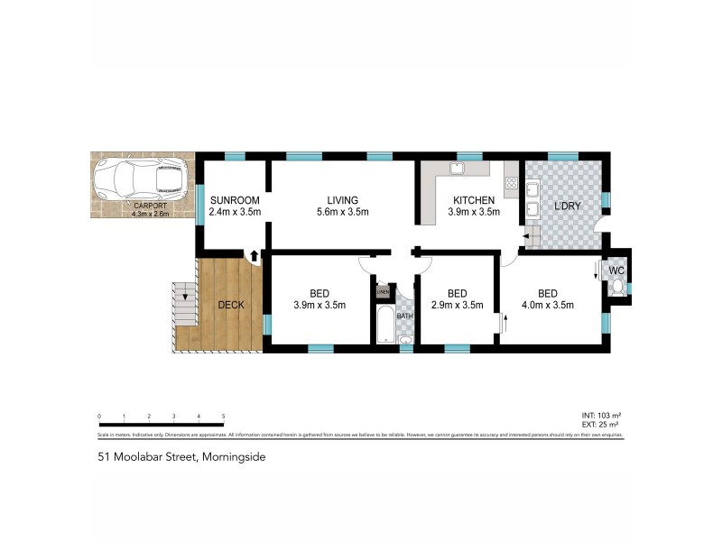 51 Moolabar Street, Morningside QLD 4170 Floorplan