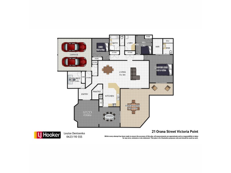 21 Orana Street, Victoria Point QLD 4165 Floorplan