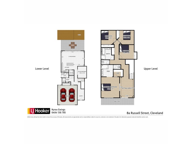 8A Russell Street, Cleveland QLD 4163 Floorplan