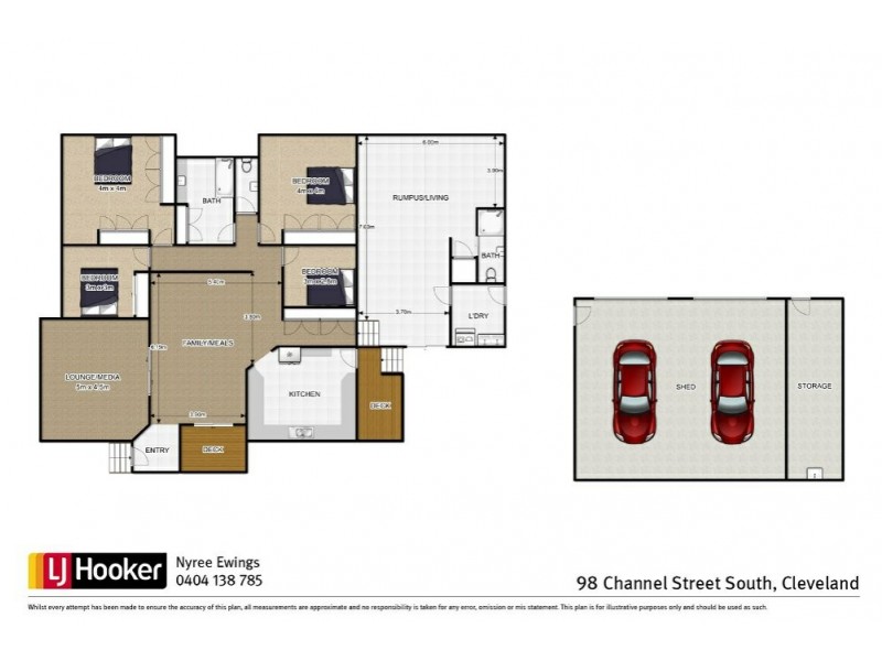 98 Channel Street South, Cleveland QLD 4163