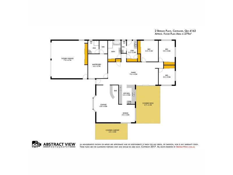 2 Bergan Place, Cleveland QLD 4163 Floorplan