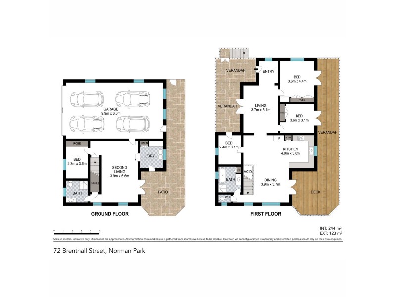 72 Brentnall Street, Norman Park QLD 4170 Floorplan