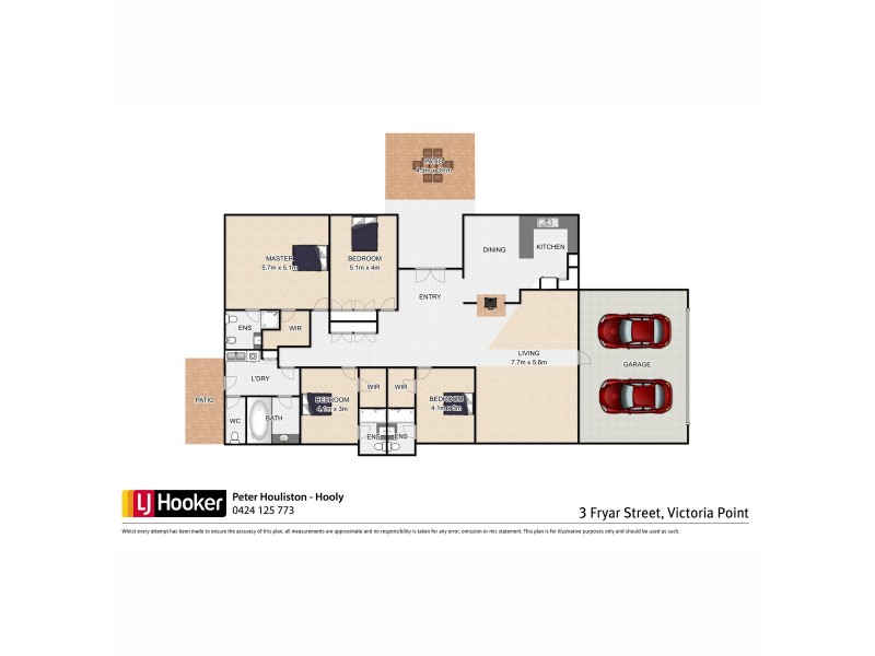3 Fryar Street, Victoria Point QLD 4165 Floorplan