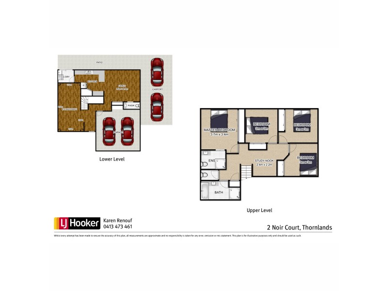 2 Noir Court, Thornlands QLD 4164 Floorplan