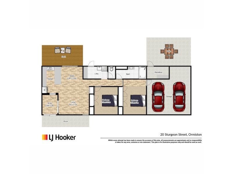 20 Sturgeon Street, Ormiston QLD 4160 Floorplan