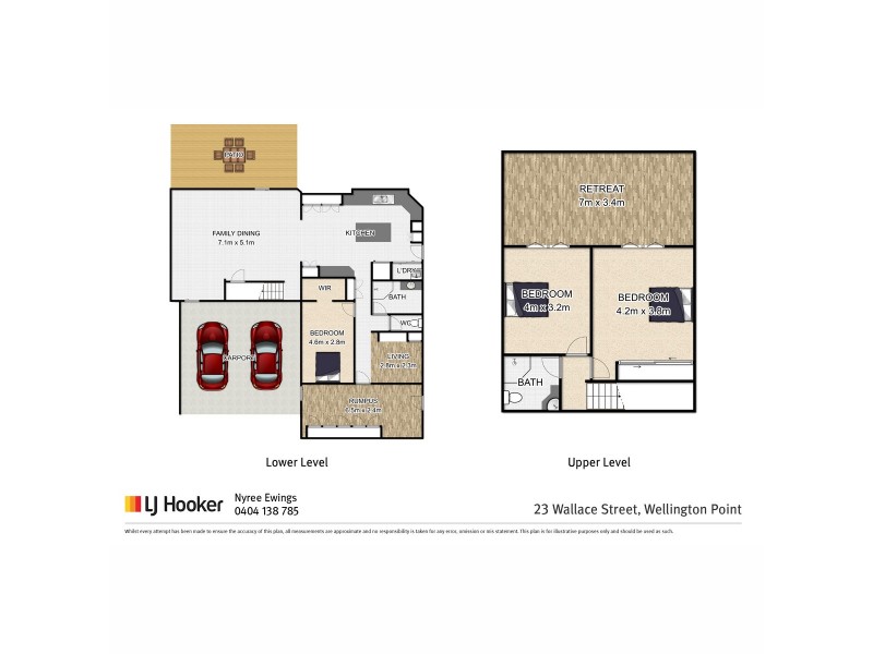 23 Wallace Street, Wellington Point QLD 4160 Floorplan