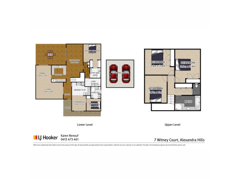 7 Witney Court, Alexandra Hills QLD 4161 Floorplan
