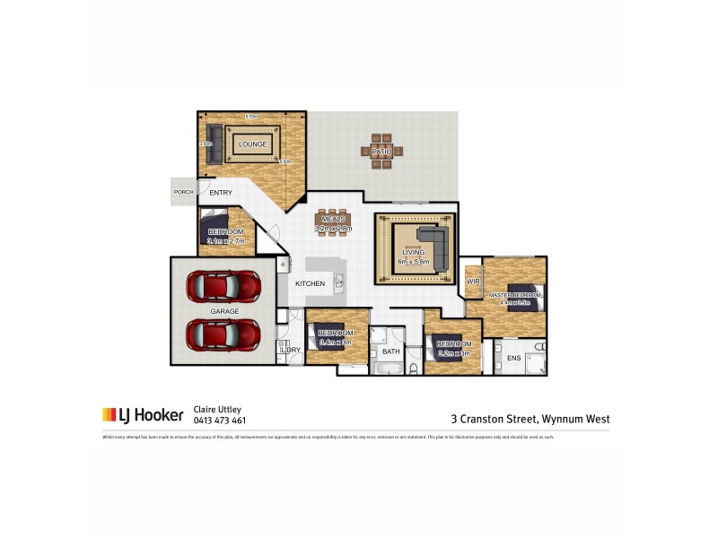 3 Cranston Street, Wynnum West QLD 4178 Floorplan