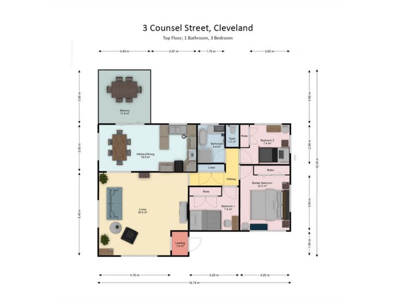 3 Counsel Street, Cleveland QLD 4163 Floorplan