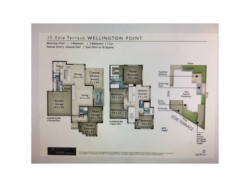 15 Edie Terrace, Wellington Point QLD 4160 Floorplan
