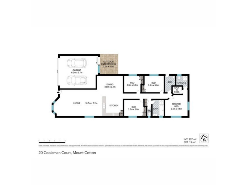 20 Coolaman Court, Mount Cotton QLD 4165 Floorplan