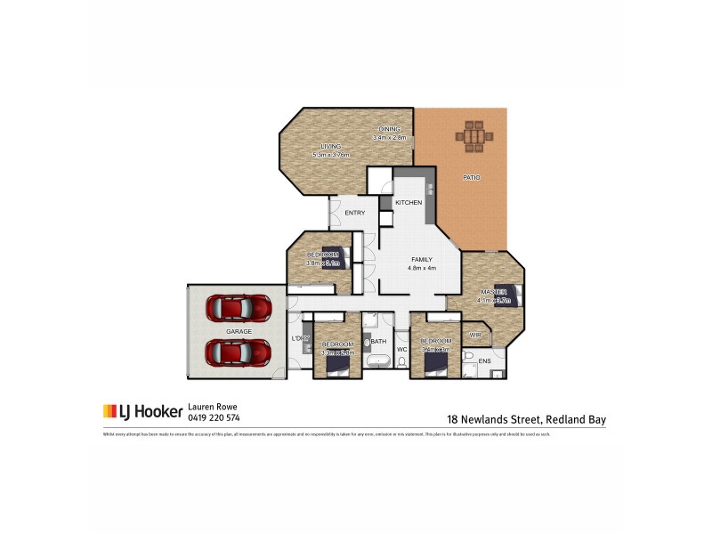 18 Newlands Street, Redland Bay QLD 4165 Floorplan