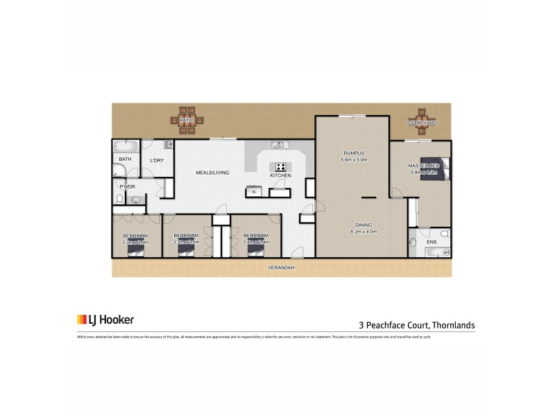 3 Peachface Court, Thornlands QLD 4164 Floorplan