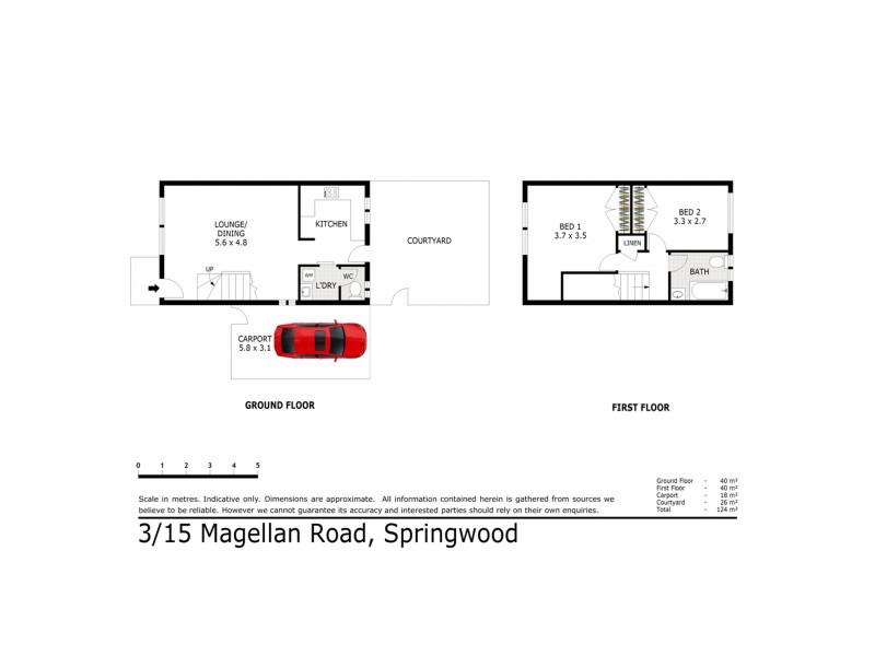 3/15 Magellan Road, Springwood QLD 4127 Floorplan