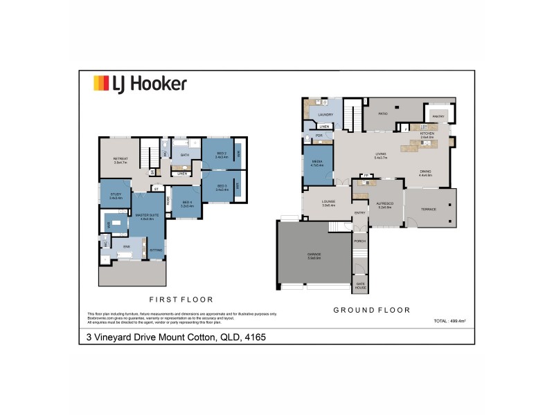 3 Vineyard Drive, Mount Cotton QLD 4165 Floorplan