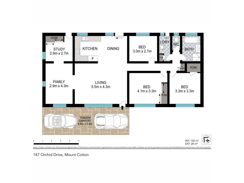 147 Orchid Drive, Mount Cotton QLD 4165 Floorplan