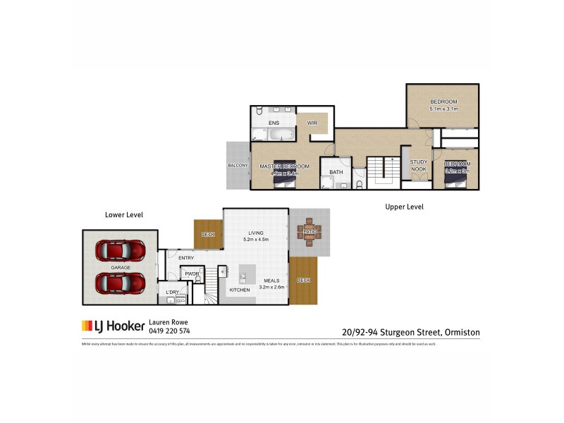 20/92-94 Sturgeon Street, Ormiston QLD 4160 Floorplan