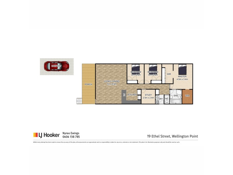 19 Ethel Street, Wellington Point QLD 4160 Floorplan