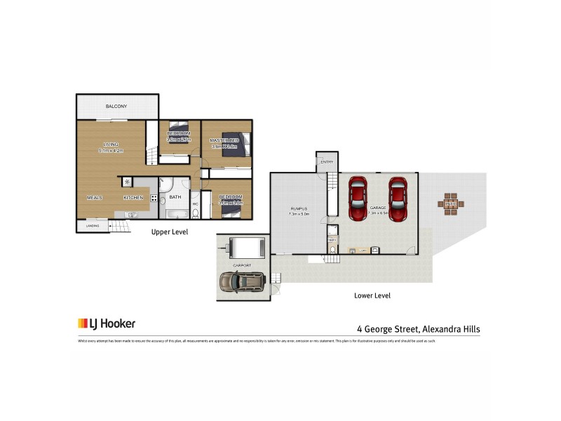 4 George Street, Alexandra Hills QLD 4161 Floorplan