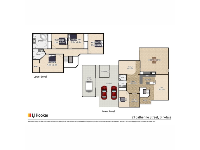 21 Catherine Street, Birkdale QLD 4159 Floorplan