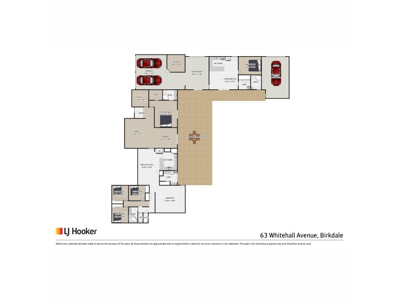 63 Whitehall Avenue, Birkdale QLD 4159 Floorplan