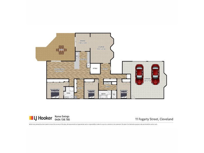 11 Fogarty Street, Cleveland QLD 4163 Floorplan