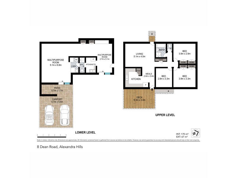 8 Dean Road, Alexandra Hills QLD 4161 Floorplan