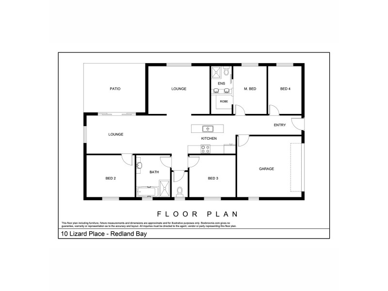 10 Lizard Place, Redland Bay QLD 4165 Floorplan