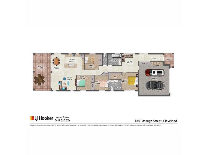 108 Passage Street, Cleveland QLD 4163 Floorplan