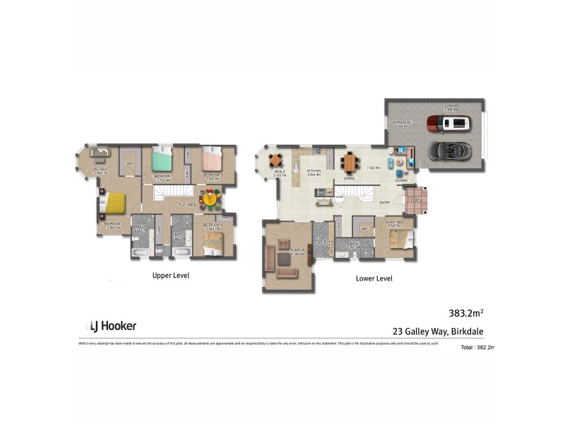 23 Galley Way, Birkdale QLD 4159 Floorplan