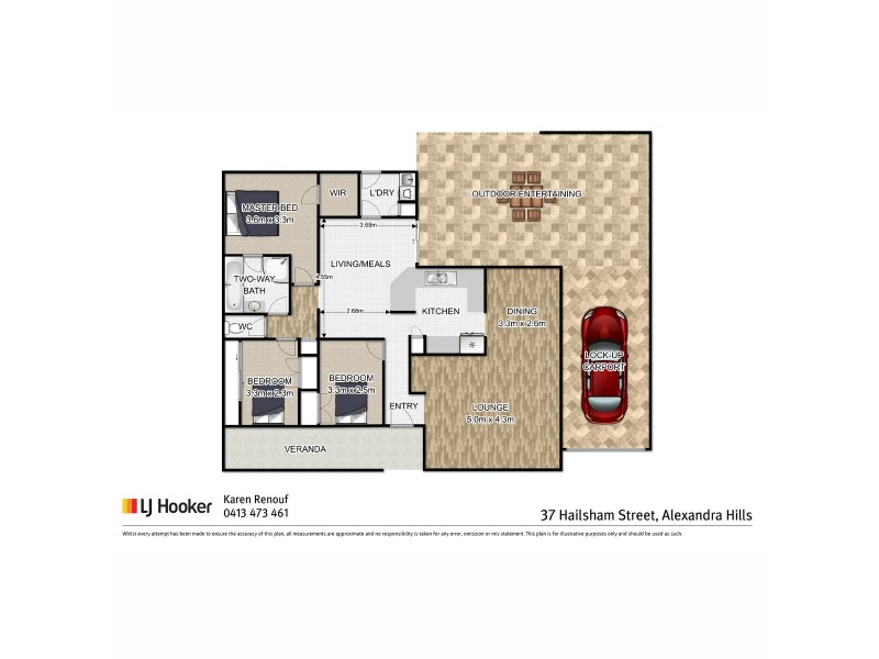 37 Hailsham Street, Alexandra Hills QLD 4161 Floorplan