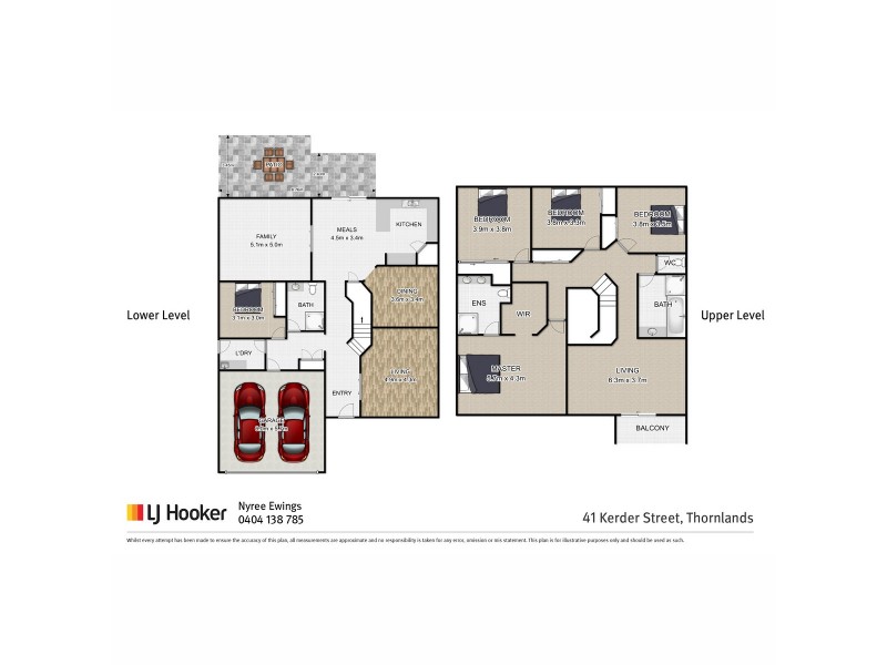 41 Kerder Street, Thornlands QLD 4164 Floorplan