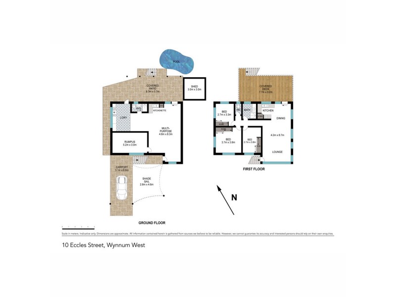 10 Eccles Street, Wynnum West QLD 4178 Floorplan