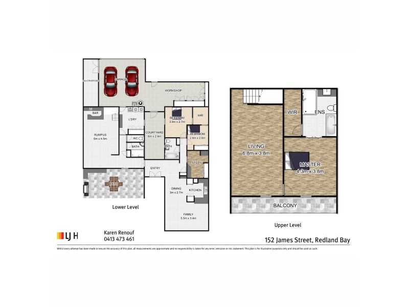 152-154 James Street, Redland Bay QLD 4165 Floorplan
