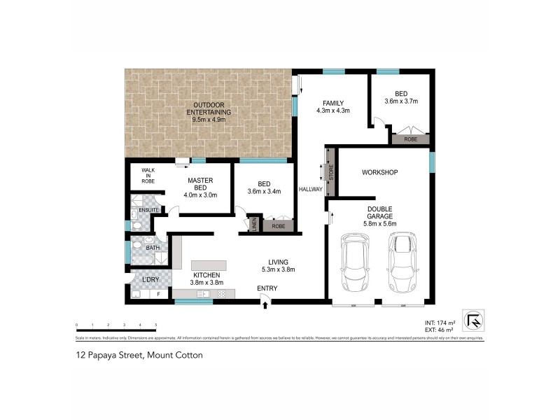 12 Papaya Street, Mount Cotton QLD 4165 Floorplan