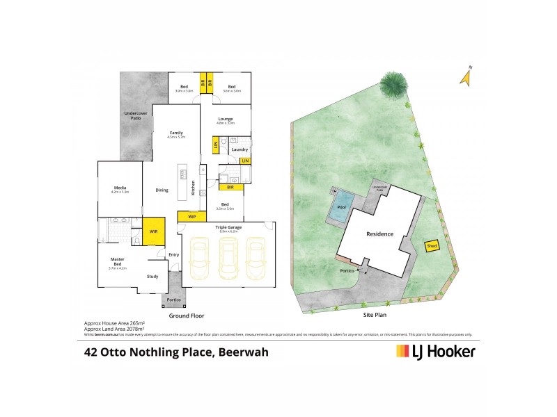 42 Otto Nothling Place, Beerwah QLD 4519 Floorplan