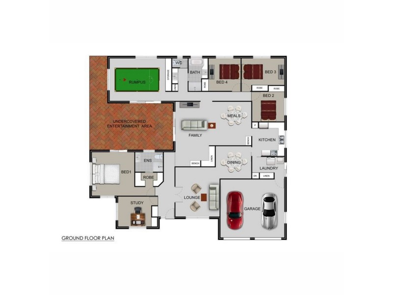 2 Horton Place, Wellington Point QLD 4160 Floorplan