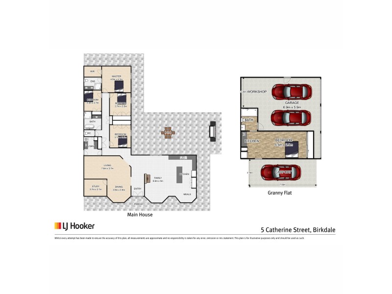 5 Catherine Street, Birkdale QLD 4159 Floorplan