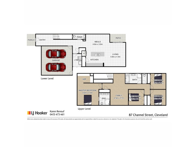 87 Channel Street, Cleveland QLD 4163 Floorplan
