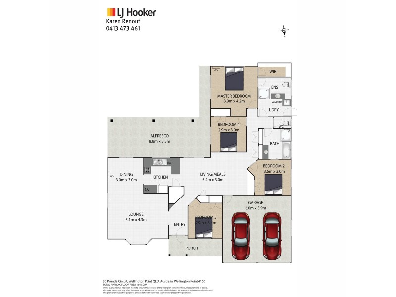 30 Prunda Circuit, Wellington Point QLD 4160 Floorplan