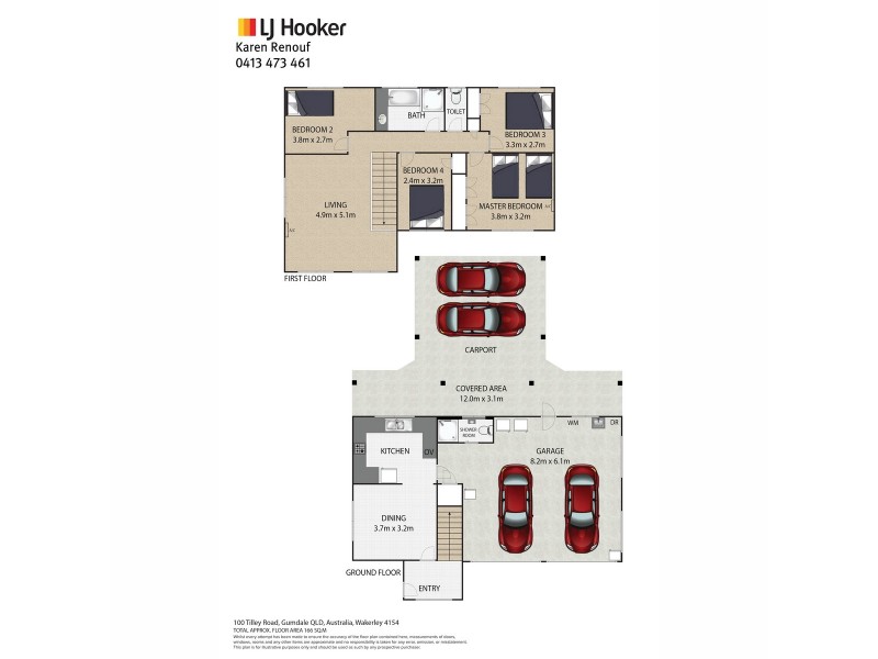 100 Tilley Road, Wakerley QLD 4154 Floorplan