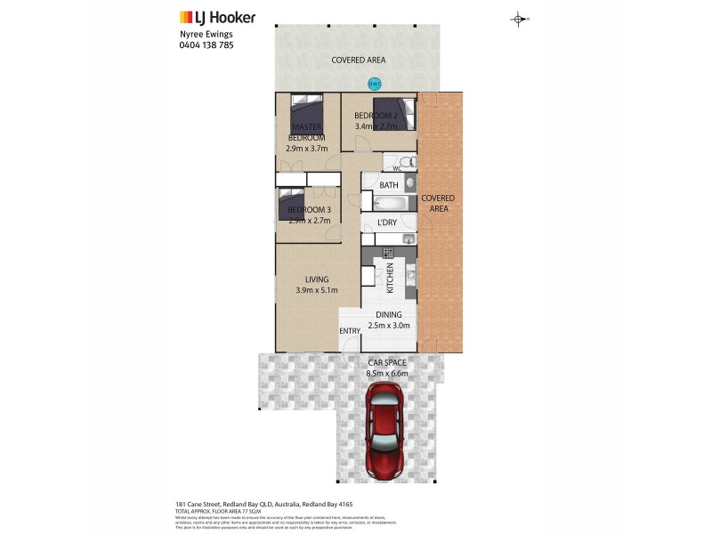 181 Cane Street, Redland Bay QLD 4165 Floorplan