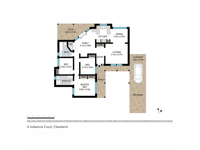 4 Julieanne Court, Cleveland QLD 4163 Floorplan