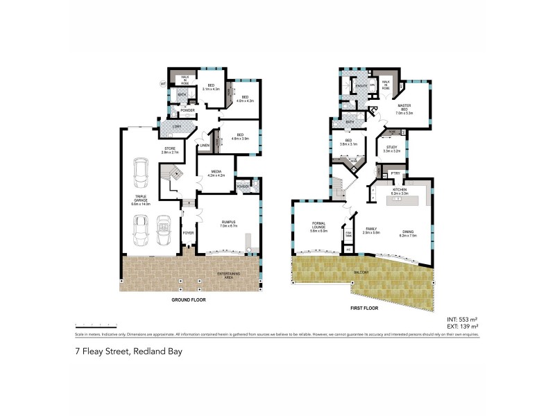 7 Fleay Street, Redland Bay QLD 4165 Floorplan