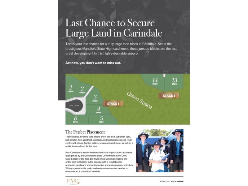 Lot 13/ Morningview Place, Carindale QLD 4152