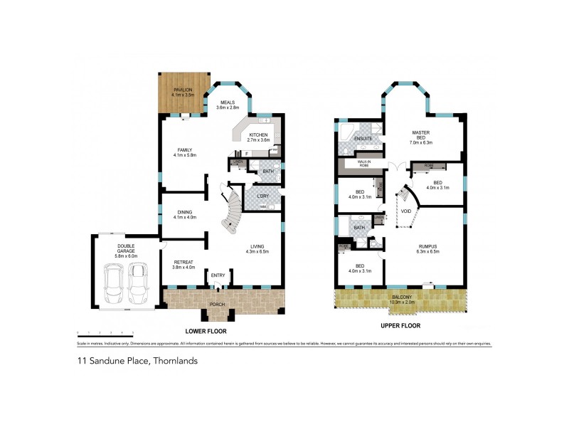 11 Sandune Place, Thornlands QLD 4164 Floorplan