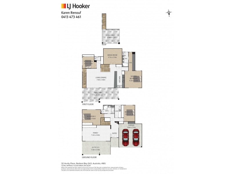 32 Huntly Place, Redland Bay QLD 4165 Floorplan